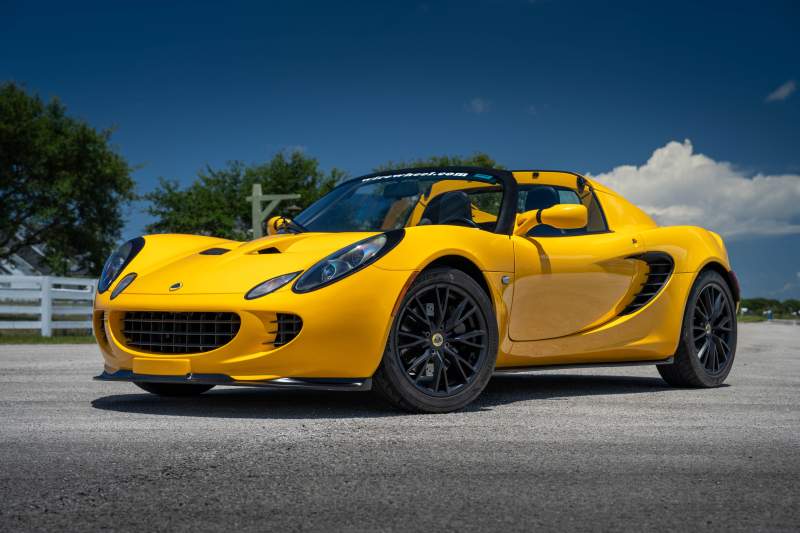 2005 Lotus Elise Saffron Yellow Supercharged