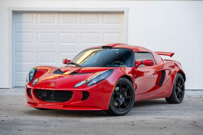2007 Lotus Exige S Ardent Red_blk