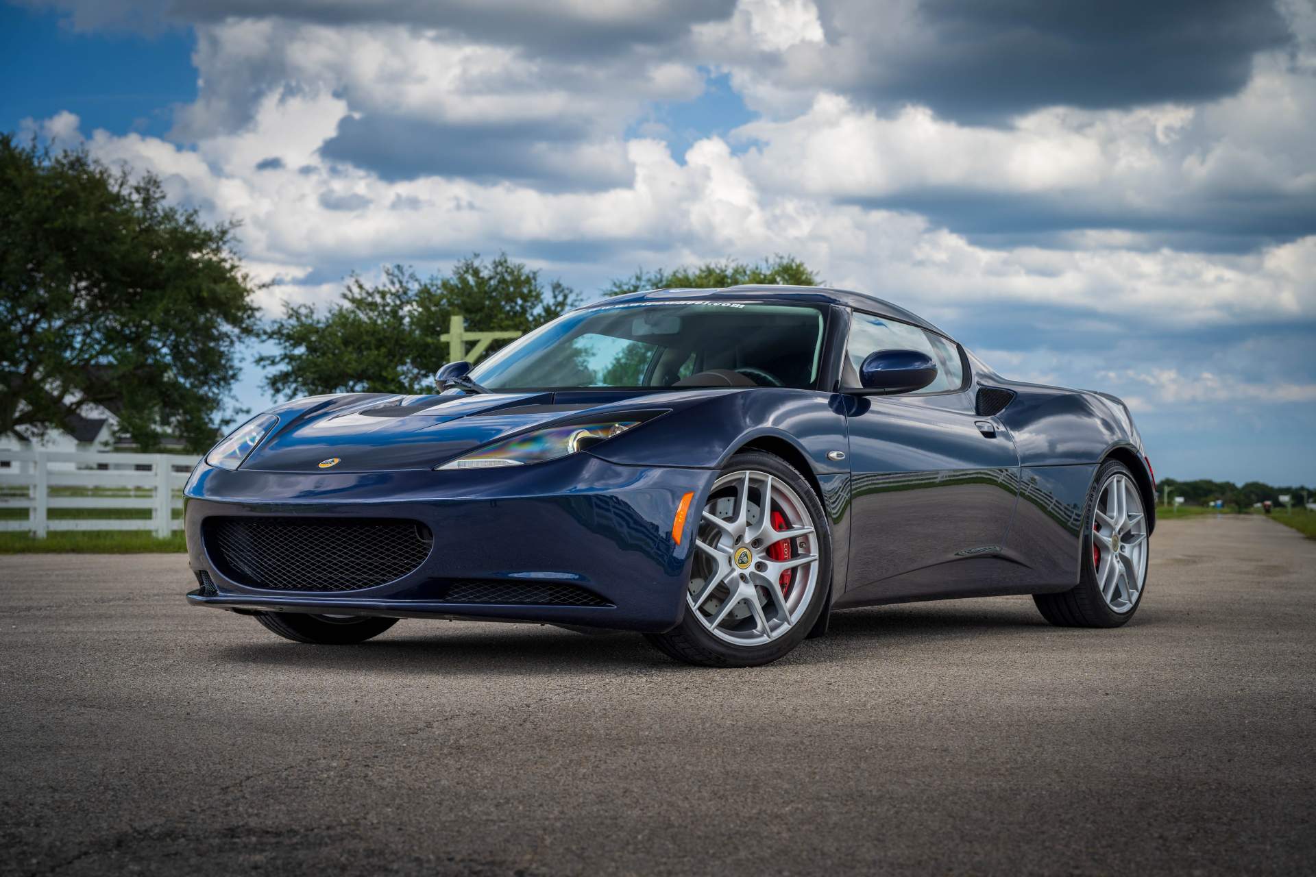 2013 Lotus Evora Nightfall Blue Metallic