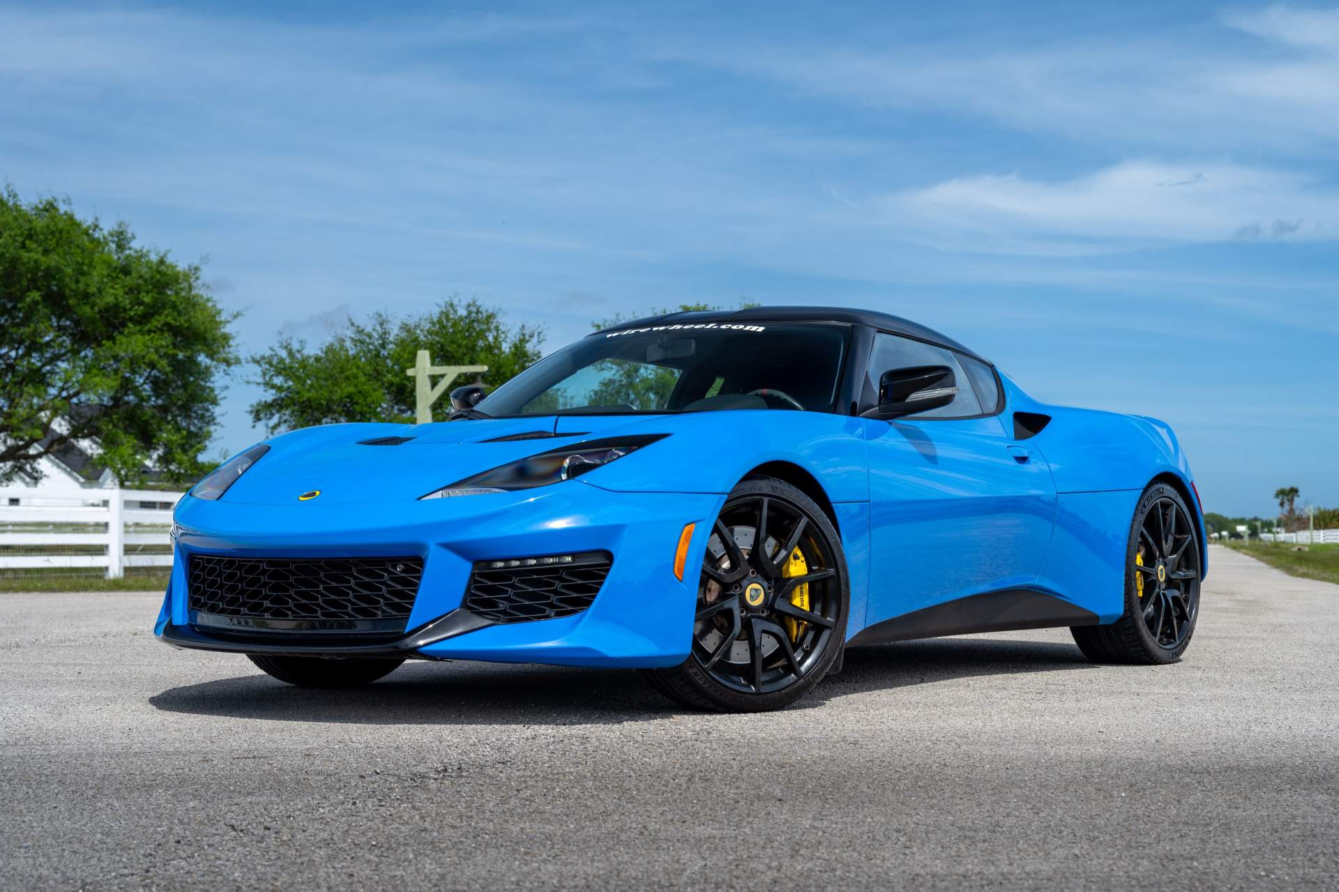 2018 Lotus Evora 400 Daytona Blue-Black-6