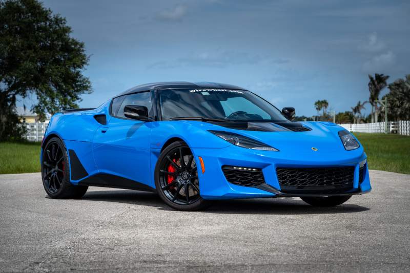 2021 Lotus Evora GT Daytona Blue