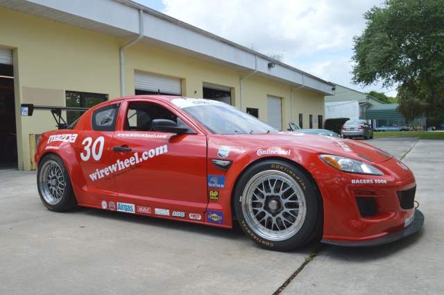 Cuco Racing Rx 8 2008 Mazda RX-8 Grand Am GT Riley Race Car| Wire Wheel of Vero Beach, FL